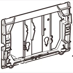 Telaio per placca 1-2 pulsanti e cieca 241 codice prod: 241.296.00.1 product photo