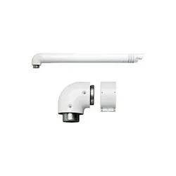 Terminale antivento con curva 90° codice prod: 303845 product photo