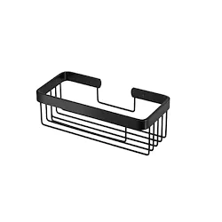 Attractive griglia doccia porta oggetti mensola doccia nero opaco codice prod: A111007NE product photo