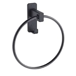 Blend porta salviette a parete ad anello nero opaco  codice prod: A212160NE product photo