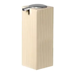 Cool dispenser sapone da appoggio in poliresina marrone codice prod: QE3120LE product photo