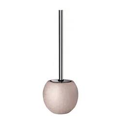 Glitter portascopino ceramica rosa ramato con manico con coperchio cromato codice prod: QF2140RA product photo