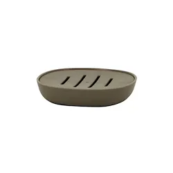 Kubik porta sapone da appoggio in plastica beige codice prod: QG2110BE product photo