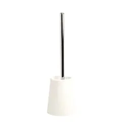 Maya porta scopino da appoggio in ceramica bianco codice prod: AQC140WW003 product photo
