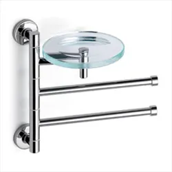 Cinquecento 535 porta sapone e porta salviette snodo 2 bracci codice prod: 11005350000 product photo