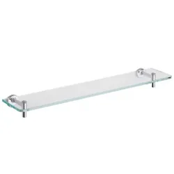 Cinquecento mensola in cristallo 45cm. completa c/supporto mensola x2 codice prod: 11005850000 11005900000 product photo