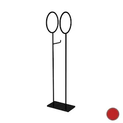 Moon piantana porta salvietta con porta rotolo rosso pomodoro codice prod: 14703780400 product photo