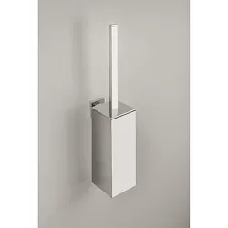 Basic Q porta scopino da muro cromato codice prod: B37070CR product photo