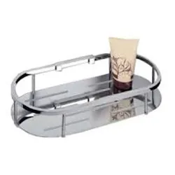 Contract griglia porta oggetti doccia ovale sganciabile cromata codice prod: B96410CR product photo