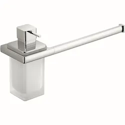 Lul&ugrave; dispenser sapone e porta salviette 32,5 cm sinistra per bidet cromato codice prod: B62740CR-VAN product photo