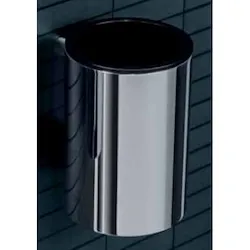 Mini porta bicchiere a parete cromato codice prod: B40020CR product photo