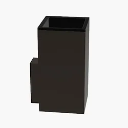 Miniq porta bicchiere a parete grafite opaco codice prod: B50020GM product photo