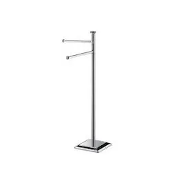Portofino piantana con porta salviette a 2 bracci cromata codice prod: B32380CR product photo
