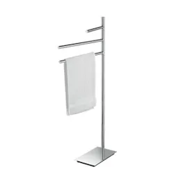 Square piantana 3 porta salviette cromato codice prod: B99150CR product photo