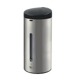 Dispenser sapone con fotocellula verticale inox satinato codice prod: BLU4400S product photo