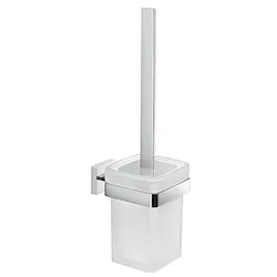 Elba porta scopino wc cromato a parete con ciuffo in setole codice prod: 0000A0331300003 product photo