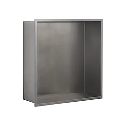 Guest nicchia da parete doccia 32x32 spazzolato codice prod: 000024913800000 product photo