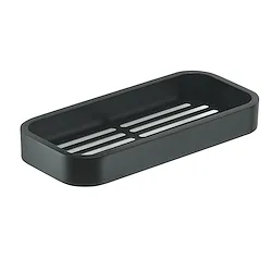 Outline porta oggetti doccia rettangolare nero opaco codice prod: 000032181400000 product photo