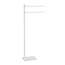 Trilly piantana porta salviette 2 bracci bianco opaco codice prod: 0000TR310200000 product photo
