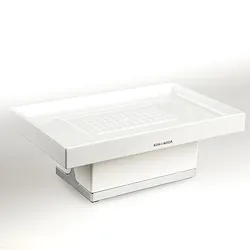 Lem porta sapone da appoggio bianco codice prod: 5830V product photo