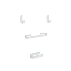 Materia set 4 pezzi parete bianco codice prod: 60SET-V product photo