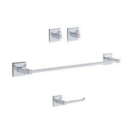 Set 4 pezzi cromato serie Tilda codice prod: 57SET-KK product photo