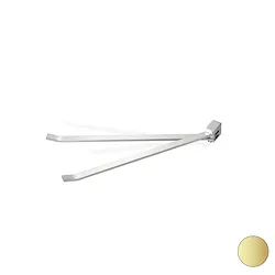 Gea porta salviette 2 bracci oro opaco codice prod: 000GE1618 product photo