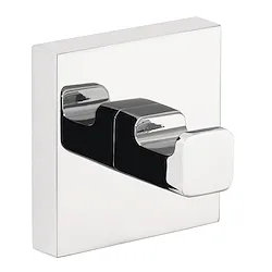 Deluxxe 40404 gancio porta salviette cromato - prodotto conforme, colla non utilizzabile codice prod: 40404-00000-00 product photo