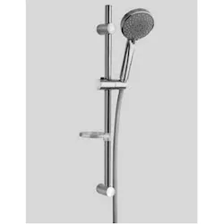 Project program saliscendi cromato con doccetta, flessible e portasapone codice prod: 0000PW33M0K1 product photo