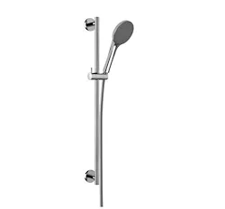 Ginevra saliscendi con asta, supporti, doccetta e flessibile cromata codice prod: ZSAL146CRAG product photo