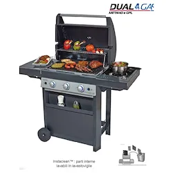 Barbecue a gas 3 Series classic lbs dual gas codice prod: CAMP/2000033888 product photo