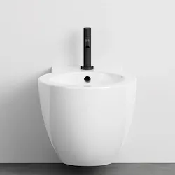 Easy Evo bidet sospeso bianco lucido monoforo codice prod: EASBSE product photo