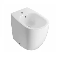 Daily bidet a terra bianco lucido monoforo codice prod: DN009BI product photo