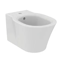 Connect Air bidet sospeso  monoforo, con troppopieno, con fissaggi completamente nascosti codice prod: E233501 product photo