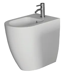 Bidet tiger h 50 a terra filo parete mf bco lucido fissaggi inclusi codice prod: DSV17988 product photo
