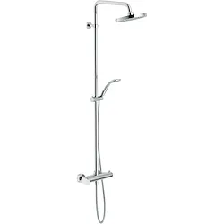 Blues colonna doccia con miscelatore, soffione e doccetta scorrevole cromato codice prod: BS101130/30CR product photo