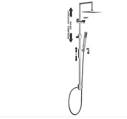Syncro Plus colonna doccia regolabile codice prod: ZCOL615CR product photo