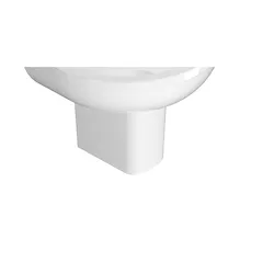 Grace semicolonna per lavabo sospesa bianco lucido codice prod: GRSN5BI product photo