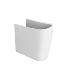Semicolonna coprisifone in ceramica completa di fissaggio serie Gemma2 codice prod: D521601 product photo