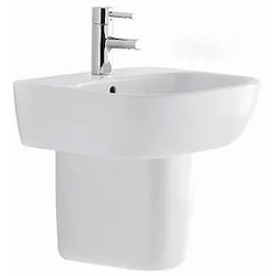 Fantasia2 semicolonna per lavabo bianco lucido codice prod: 50160000 product photo