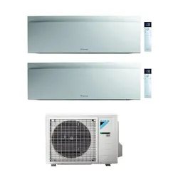 Condizionatore dualsplit serie Emura 12000+12000 Btu codice prod: FTXJ35AW+FTXJ35AW+2MXM40A9 product photo