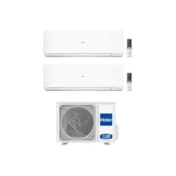 Expert condizionatore dualsplit 9000+12000 btu inverter con wifi codice prod: as25(35)cahra 2u40s2sm1fa product photo