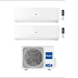 Flexis Plus condizionatore dualsplit 9000+12000 btu inverter con wifi codice prod: as25(35)s2sf1famw3 2u40s2sm1fa product photo
