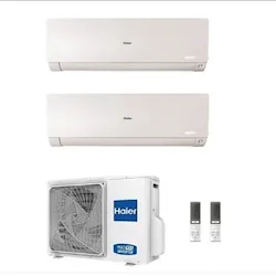 Flexis Plus condizionatore dualsplit 9000+12000 btu inverter con wifi codice prod: as25(35)s2sf1famw3 2u50s2sm1fa product photo