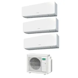 Condizionatore trialsplit 12000 + 12000 + 12000 btu wifi inverter serie KMCG codice prod: ASHH12(3)KMCG AOHG24KBTA3 product photo