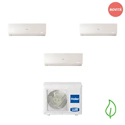Condizionatore trialsplit Flexis Plus 9000+9000+12000 btu r32 bianco codice prod: AS25S2SF1FA+AS25S2SF1FA+AS35S2 product photo