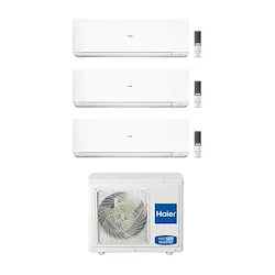 Expert condizionatore trialsplit 9000+9000+12000 btu inverter con wifi codice prod: as25(25)(35)xcahra(x2)+3u70s2s product photo