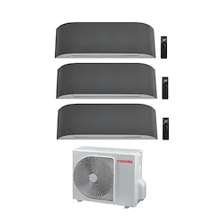 Condizionatore trialsplit serie Haori 10000+10000+13000 Btu product photo
