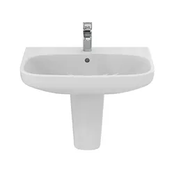 I.Life A lavabo 60 con semicolonna bianco lucido codice prod: T451101 T451901 product photo