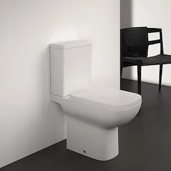 I.Life A wc con sedile avvolgente rallentato a terra e cassetta bianco lucido codice prod: T453101 T452701 T472301 product photo